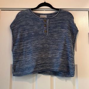 Urban Outfitters Knit Cropped Sleeveless Sweater, Size Medium